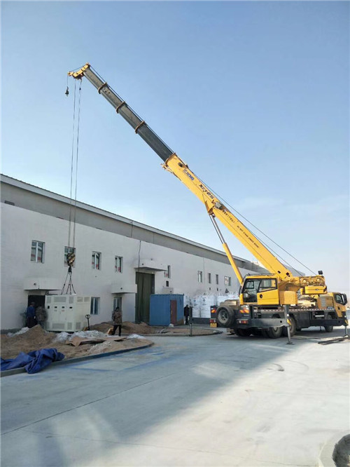 白水县“超载就喊停”—— 吊车的 “重量保镖” 技术